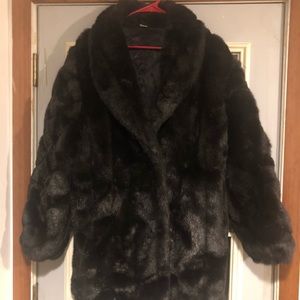 Woman’s fun fur size xl